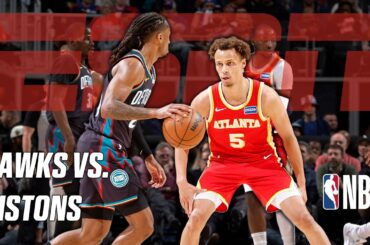 NBA Mini: Atlanta Hawks vs. Detroit Pistons | Extended Highlights