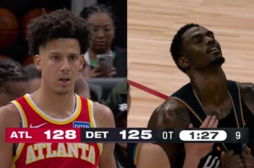 WILD OT ENDING Hawks vs Pistons 🤯 | March 25, 2026