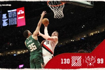 Portland Trail Blazers 130, Milwaukee Bucks 99 | Game Highlights | March 25, 2026