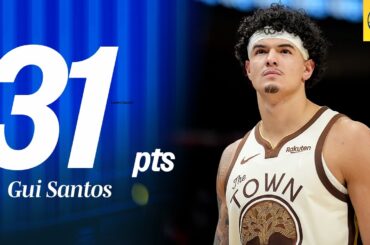 Gui Santos Has a Career-High Scoring Night vs. Nets
