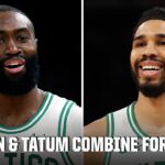 JB & JT LEAD CELTICS OVER THUNDER 😮 Tatum & Brown combine for 50 PTS 😤 | NBA on ESPN