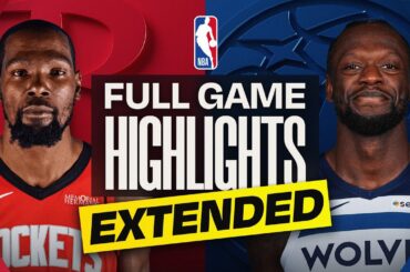 EXTENDED: ROCKETS at TIMBERWOLVES | FULL GAME HIGHLIGHTS | March 25, 2026