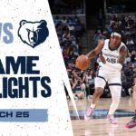 Memphis Grizzlies Highlights vs. San Antonio Spurs