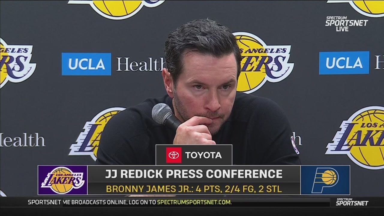 JJ Redick POSTGAME INTERVIEW | Los Angeles Lakers defeat Indiana Pacers 137-130