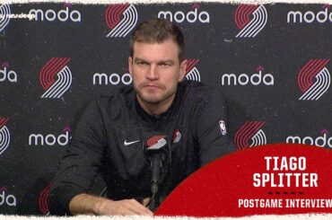 Tiago Splitter On Tonight's Win vs Bucks & Postseason | Portland Trail Blazers | March 25, 2026
