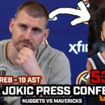 Nikola Jokic After Dropping 23-21-19 on Murray's 53pts Night & Their Special Journey After 400th WIN