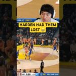 HARDEN IN HIS DRIBBLE BAG 😭🔥 Magic Were LOST #jamesharden #nbashorts #clevelandcavaliers