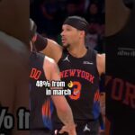 JOSH HART FOR THREE #nba #nyknicks #joshhart