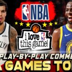 🔴NBA LIVE | Warriors vs Nets Commentary & Play-by-play