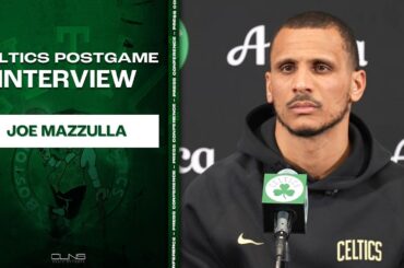Joe Mazzulla on Celtics SNAPPING Thunder 12 game win streak | Postgame Interview