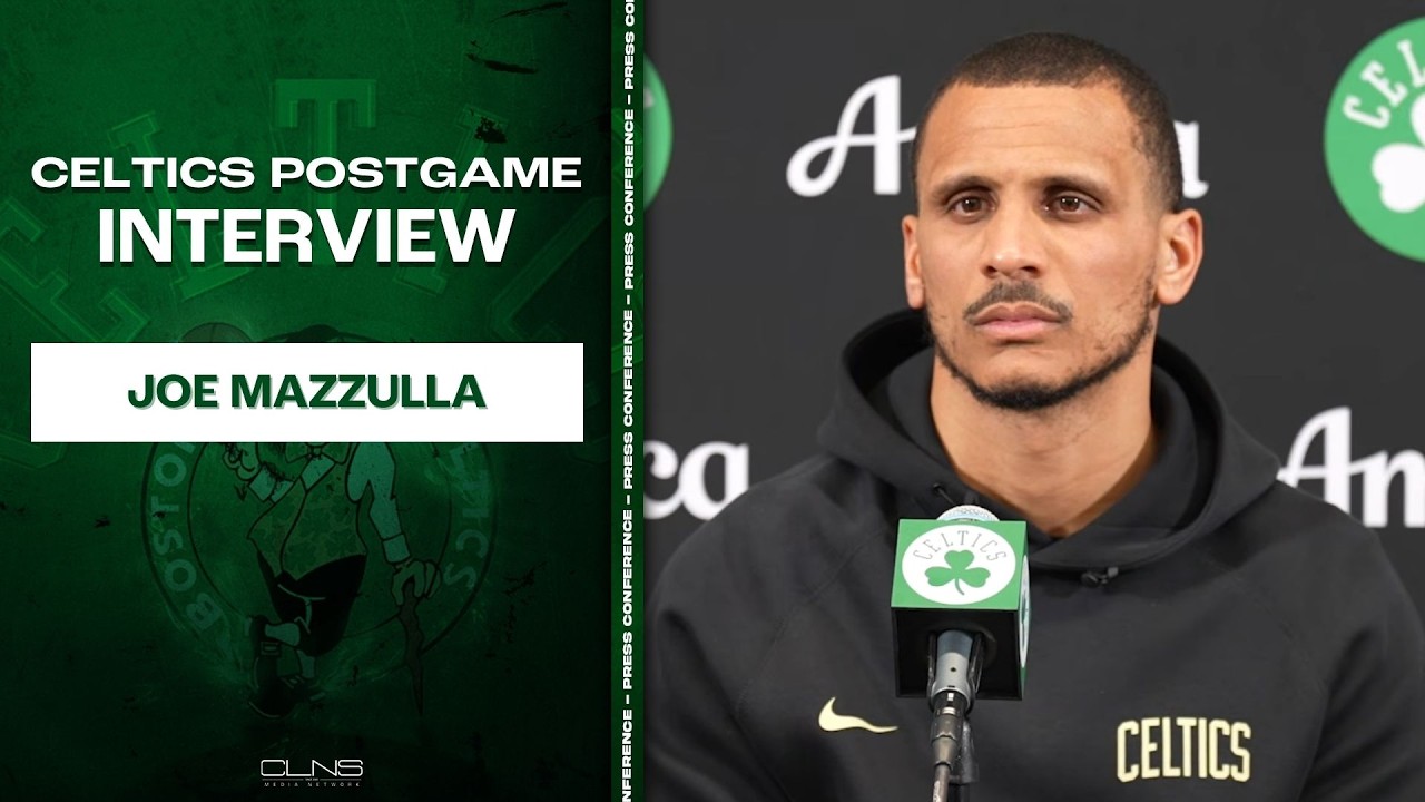 Joe Mazzulla on Celtics SNAPPING Thunder 12 game win streak | Postgame Interview