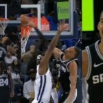 Wemby gets INSTANT REVENGE on GG Jackson with NASTY poster dunk 😳