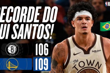 GUI SANTOS faz 31 pontos, bate recorde pessoal e comanda vitória dos WARRIORS - Melhores Momentos