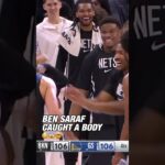ON YO HEAD!!! 🙆‍♂️😤🤯  #nba #brooklynnets #bensaraf