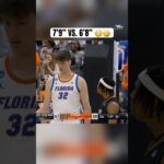 He can't believe how tall Olivier Rioux is 🤣