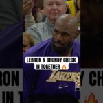 Cool father son moment 👏