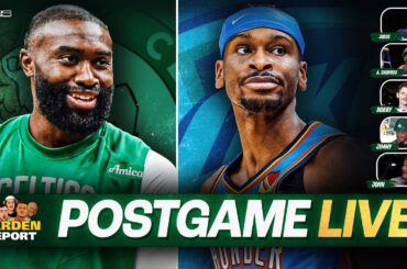 Garden Report w/ Josue: Celtics vs Thunder Postgame Show on CLNS - Boston Makes STATEMENT vs OKC