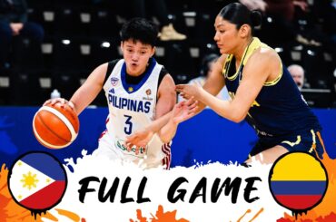 Philippines v Colombia | Full Basketball Game | #FIBAWWC 2026 Qualifying Tournament