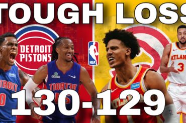 One Point Away: Pistons Lose Thriller to Hawks