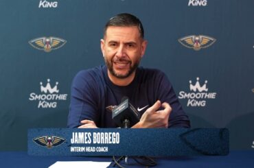 James Borrego | Pelicans-Cavaliers Postgame Interview 3/21/26