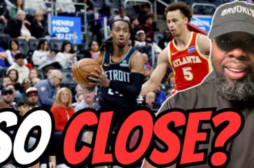 TUFF! Hawks vs Pistons Game Highlights! 3/25 (REACTION)