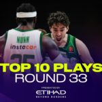 Top 10 Plays | MINDBLOWING PASS | RS Round 33 | EuroLeague Basketball 2025-26