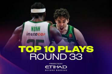 Top 10 Plays | MINDBLOWING PASS | RS Round 33 | EuroLeague Basketball 2025-26