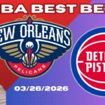 New Orleans Pelicans vs Detroit Pistons NBA Picks and Predictions Today | Nolan's Best NBA Bets
