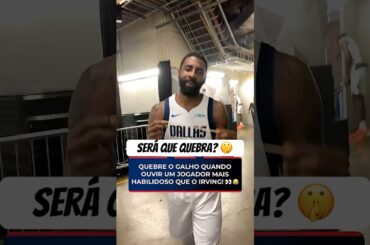 QUEM É MAIS HABILIDOSO QUE O IRVING? 😅 #nba 📹: @mavericks