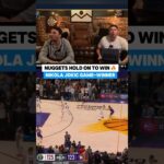 Reaction to Nuggets WINNER vs Suns 🔥🙌