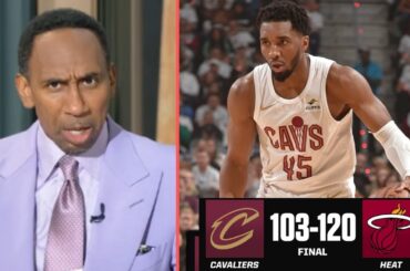 ESPN reacts to Cleveland Cavaliers fall to Miami Heat 120-103; Donovan Mitchell: 28 PTS