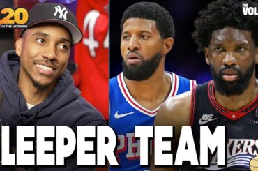 Jeff Teague says Joel Embiid, Tyrese Maxey & Paul George can MAKE SOME NOISE in playoffs w/ 76ers