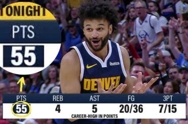 Jamal Murray’s 50-Point Performances… All 4 of Them 😳