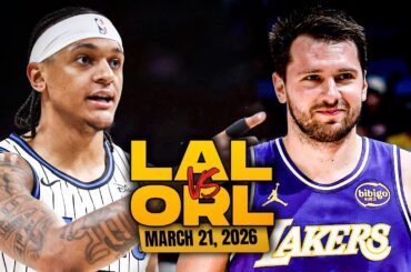 Los Angeles Lakers vs Orlando Magic Full Game Highlights | Mar 21, 2026 | FreeDawkins