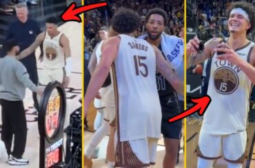 Golden State Warriors Celebration After COMEBACK WIN vs. Brooklyn Nets Without Steph Curry & Butler!