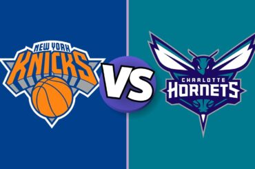 New York Knicks vs Charlotte Hornets NBA Live Play By Play Scoreboard 3/26/26