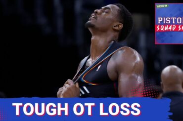 Pistons SQUAD SHOW: Detroit Pistons FALL To Atlanta Hawks In Overtime, Comeback Bid Falls Short