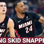 REACTION: Miami Heat SNAP Five-Game Losing Streak as Erik Spoelstra REVAMPS Starting Lineup