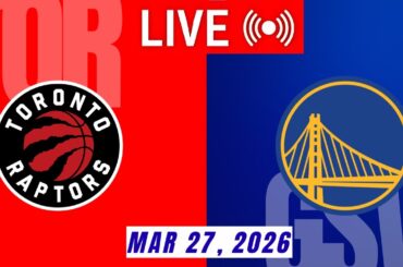 NBA LIVE! Golden State Warriors vs Toronto Raptors I March 27,2026 Warriors vs Raptors 2K Live