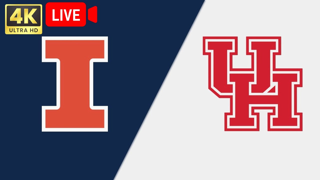 Illinois vs Houston LIVE FHD | NCAAM March 26 | Men's College Basketball LIVE
