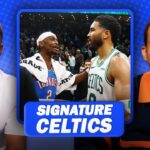 Boston Celtics get signature win over Oklahoma City Thunder | Numbers on the Board | NBA on NBC