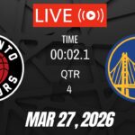 NBA LIVE! Golden State Warriors vs Toronto Raptors I March 27,2026 Warriors vs Raptors 2K Live
