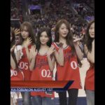 IVE at the Clippers game 💗