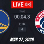 NBA LIVE! Golden State Warriors vs Washington Wizards | March 27, 2026 | 2026 NBA Season Live 2K