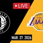 Los Angeles Lakers vs Brooklyn Nets LIVE FULL GAME | Mar. 27, 2026 | Nets vs Lakers