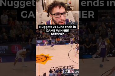 Suns vs Nuggets had the CRAZIEST ENDING! (reaction)