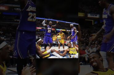 LUKA & LEBRON TROLLED THE PACERS✌️😭 #shorts