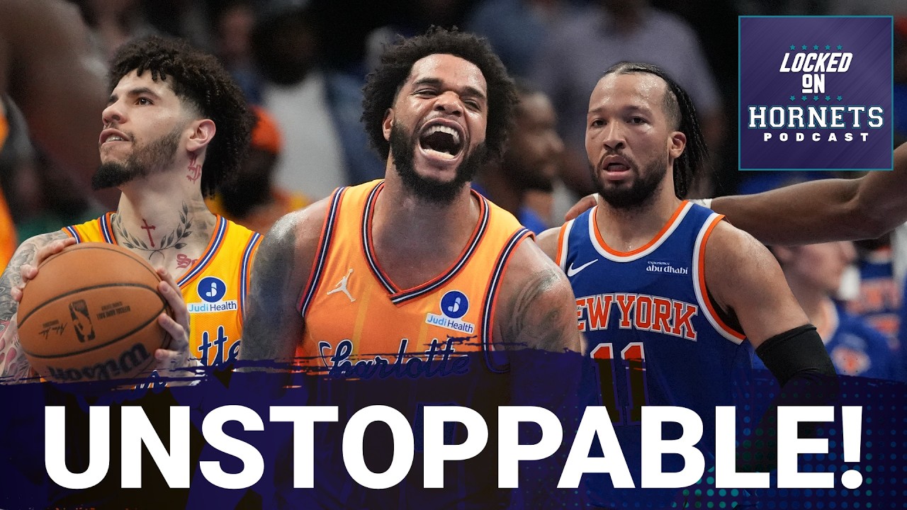 Charlotte Hornets CRUSH New York Knicks | Kon Knueppel’s NEAR triple-double | 5TH STRAIGHT victory 🐝