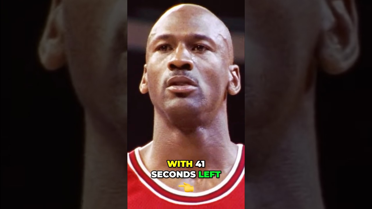 Jordan's Iconic Shot  Bulls' 6th Championship Secured!