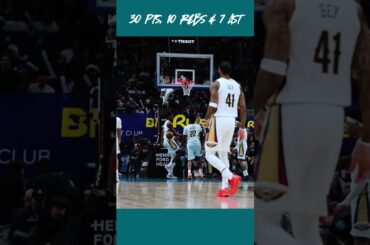 Jalen Duren 30 PTS, 10 REBS & 7 AST | Game HIighlights vs New Orleans Pelicans #nba #pistons